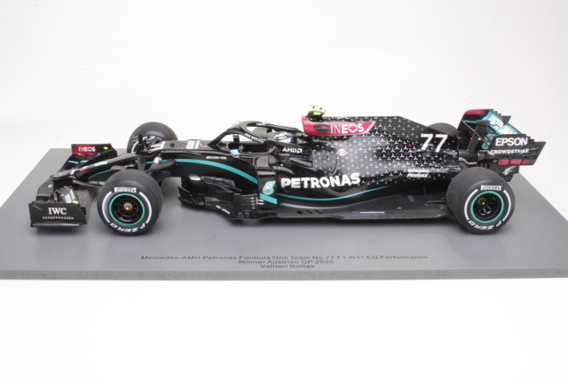 Mercedes AMG W11, 1st. Austrian GP 2020, V.Bottas, no.77