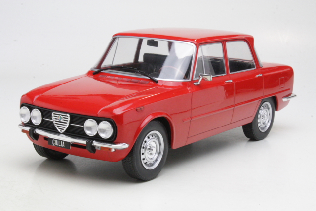 Alfa Romeo Giulia Nuova Super 1974, punainen - Sulje napsauttamalla kuva