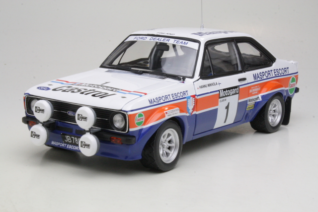 Ford Escort Mk2 RS1800, 1st. New Zealand 1979, H.Mikkola, no.1