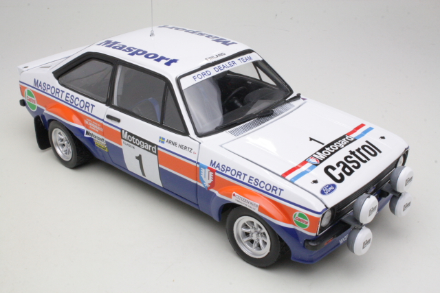 Ford Escort Mk2 RS1800, 1st. New Zealand 1979, H.Mikkola, no.1 - Sulje napsauttamalla kuva