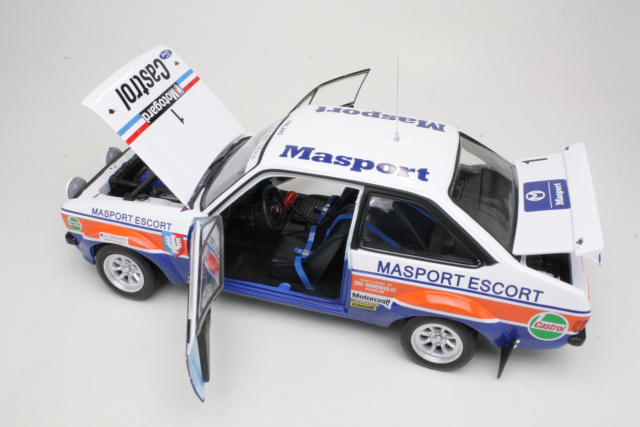 Ford Escort Mk2 RS1800, 1st. New Zealand 1979, H.Mikkola, no.1 - Sulje napsauttamalla kuva