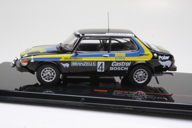 Saab 99 EMS, Sweden 1977, S.Blomqvist, no.4 - Sulje napsauttamalla kuva