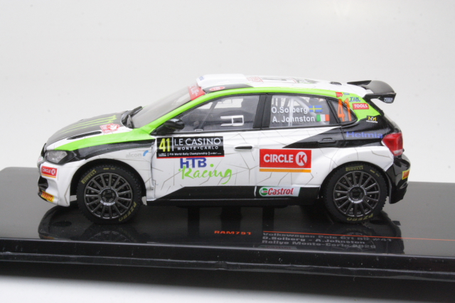 VW Polo GTi R5, Monte Carlo 2020, O.Solberg, no.41