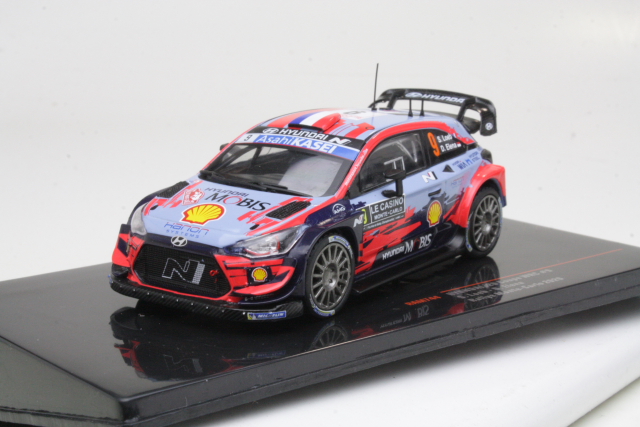 Hyundai i20 Coupe WRC, Monte Carlo 2020, S.Loeb, no.9