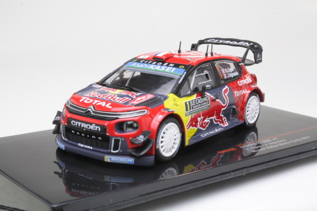 Citroen C3 WRC, Monte Carlo 2019, S.Ogier, no.1