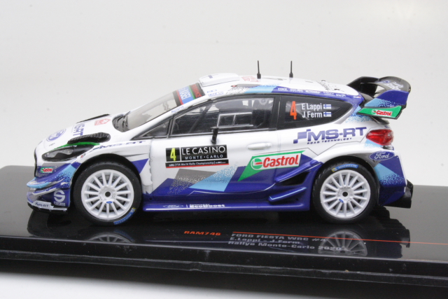 Ford Fiesta WRC, Monte Carlo 2020, E.Lappi, no.4 - Sulje napsauttamalla kuva