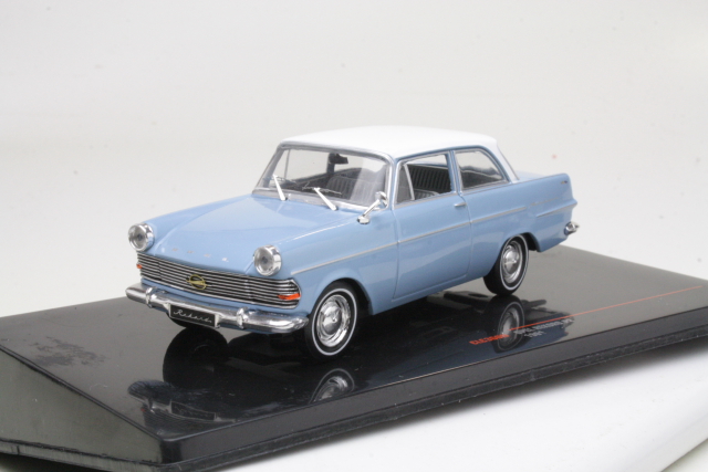Opel Rekord P2 1961, sininen/valkoinen - Sulje napsauttamalla kuva