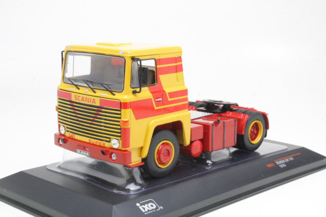 Scania LBT 141 1976, yellow/red