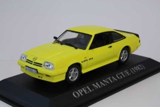 Opel Manta B GT/E 1982, keltainen