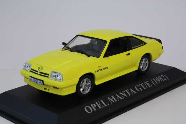 Opel Manta B GT/E 1982, keltainen
