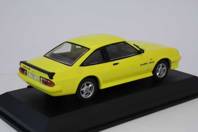 Opel Manta B GT/E 1982, keltainen