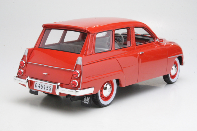 Saab 95 1963, red