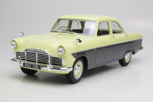Ford Zodiac 206E 1957, keltainen/ruskea