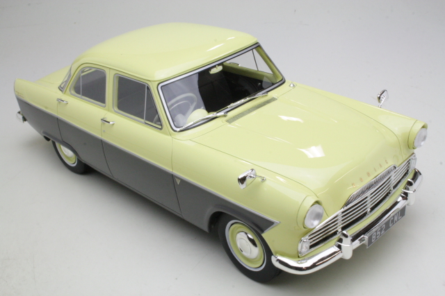 Ford Zodiac 206E 1957, keltainen/ruskea