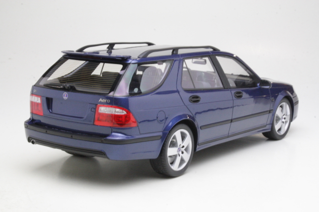 Saab 9-5 Sport Combi Aero 2005, sininen