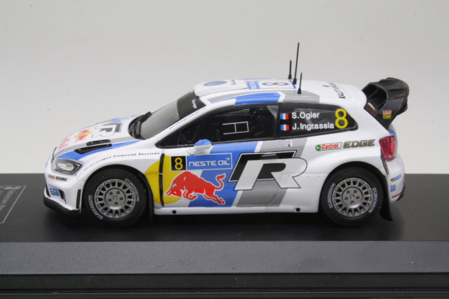 VW Polo R WRC, Finland 2013, S.Ogier, no.8