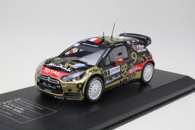 Citroen DS3 WRC, France 2013, S.Loeb, no.1