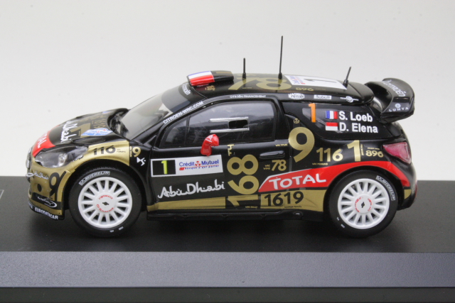 Citroen DS3 WRC, France 2013, S.Loeb, no.1
