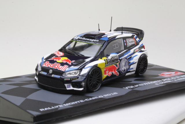 VW Polo R WRC, Monte Carlo 2016, S.Ogier, no.1 - Sulje napsauttamalla kuva