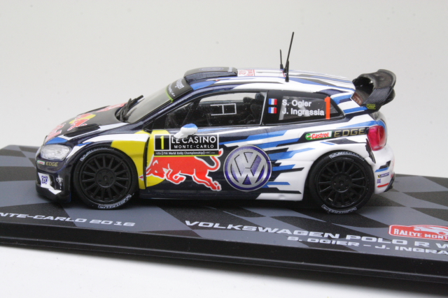 VW Polo R WRC, Monte Carlo 2016, S.Ogier, no.1 - Click Image to Close