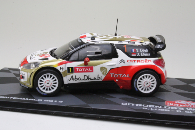 Citroen DS3 WRC, 1st. Monte Carlo 2013, S.Loeb, no.1 - Sulje napsauttamalla kuva