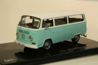 VW T2 Kombi Bus 1965, sininen/valkoinen