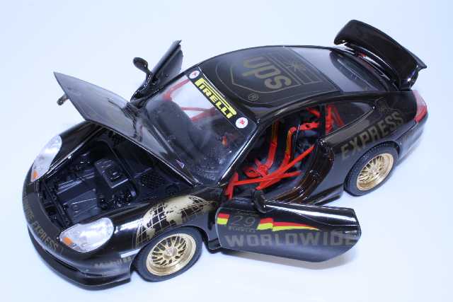 Porsche 911 Carrera "Supercup" 1997, no.29, musta