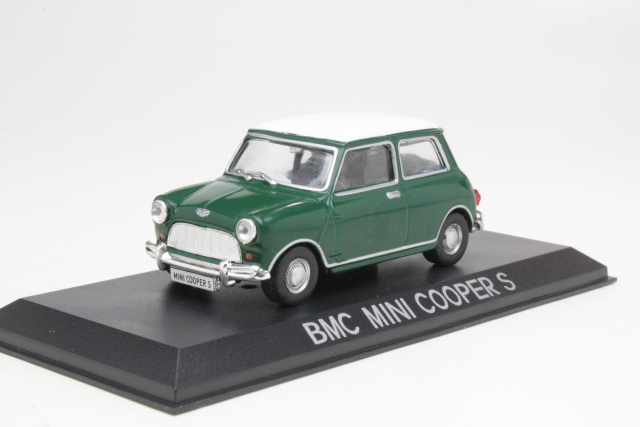 Mini Cooper S 1967 "BMC", vihreä - Sulje napsauttamalla kuva