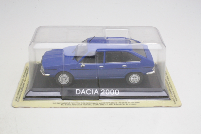Dacia 2000 1980, sininen - Sulje napsauttamalla kuva
