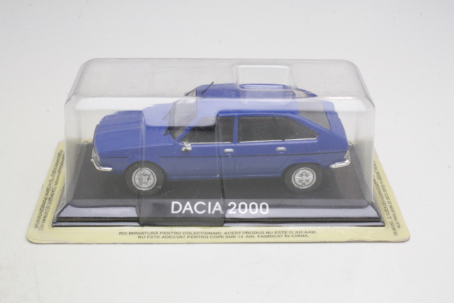 Dacia 2000 1980, blue