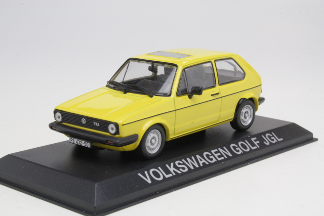 VW Golf 1 JGL 1977, keltainen