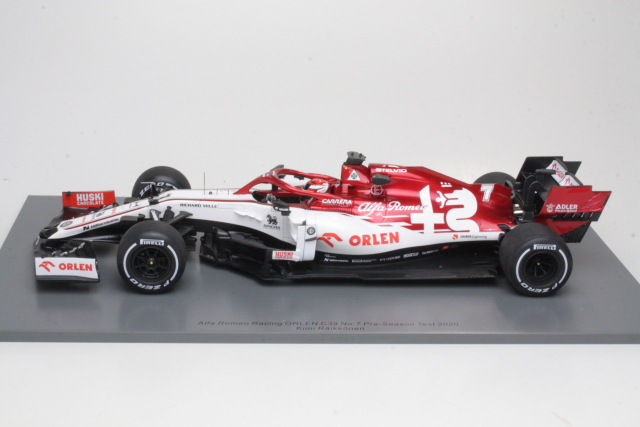 Alfa Romeo C39, Test 2020, K.Raikkonen, no.7