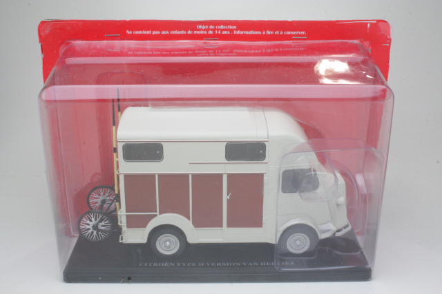 Citroen Type-H Heuliez 1958, ivory