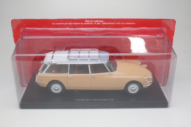 Citroen ID19 Break 1959, keltainen
