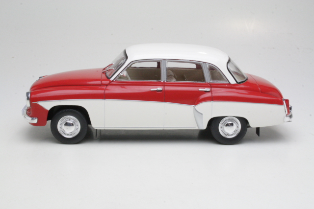 Wartburg 312 1965, punainen/valkoinen