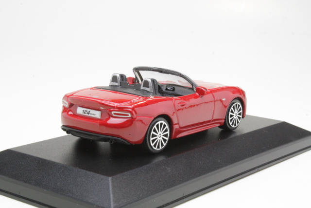 Fiat 124 Spider 2016, punainen - Sulje napsauttamalla kuva