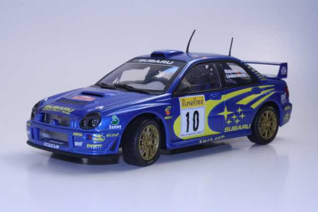 Subaru Impreza WRC, Monte Carlo 2002, T.Mäkinen, no.10