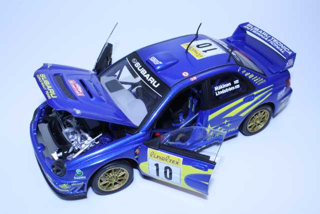 Subaru Impreza WRC, Monte Carlo 2002, T.Mäkinen, no.10