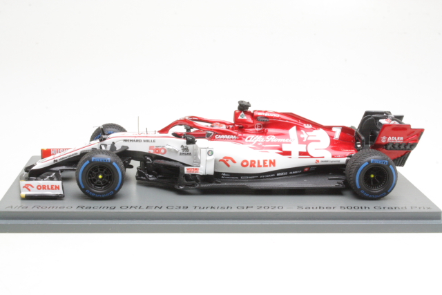 Alfa Romeo C39, Turkish GP 2020, K.Raikkonen, no.7 "Pit Board"