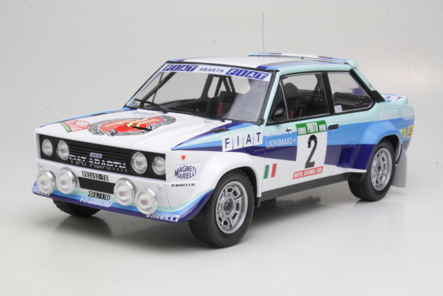 Fiat 131 Abarth, Portugal 1980, M.Alen, no.2 - Sulje napsauttamalla kuva