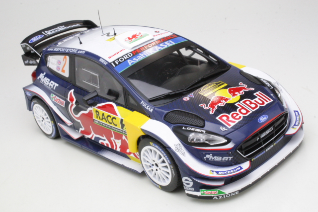 Ford Fiesta RS WRC, Catalunya 2018, E.Evans, no.2