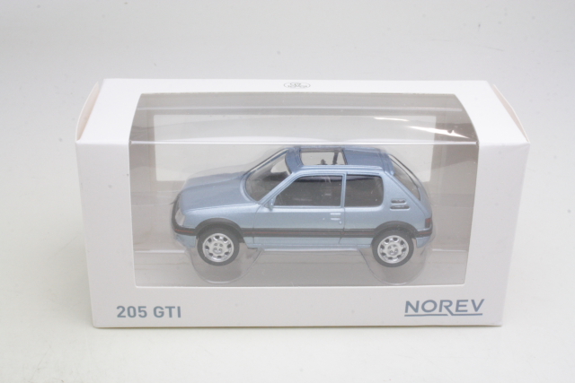 Peugeot 205 GTi 1.9 1992, vaaleansininen - Sulje napsauttamalla kuva