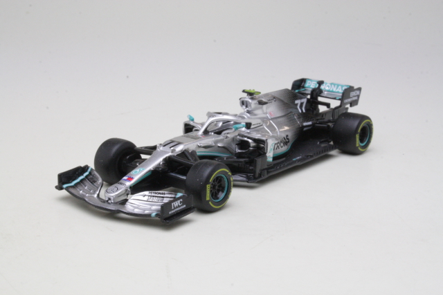 Mercedes AMG W10, F1 2019, V.Bottas, no.77