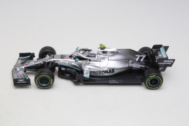 Mercedes AMG W10, F1 2019, V.Bottas, no.77