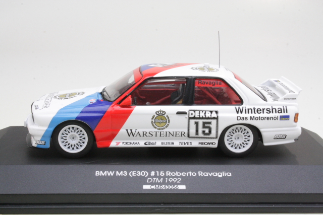 BMW M3 (e30), DTM 1992, R.Ravaglia, no.15 - Sulje napsauttamalla kuva