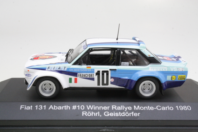 Fiat 131 Abarth, 1st. Monte Carlo 1980, W.Rohrl, no.10