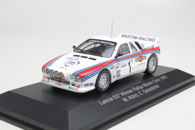 Lancia Rally 037, 1st. Monte Carlo 1983, W.Rohrl, no.1