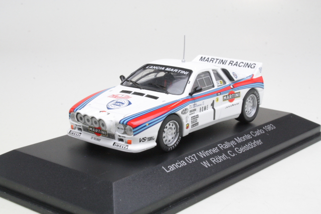 Lancia Rally 037, 1st. Monte Carlo 1983, W.Rohrl, no.1 - Click Image to Close