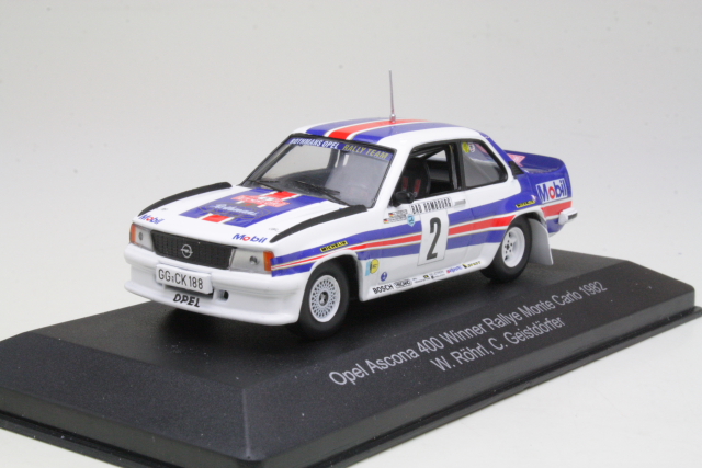 Opel Aacona B 400, 1st. Monte Carlo 1982, W.Rohrl, no.2