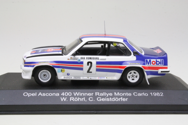 Opel Aacona B 400, 1st. Monte Carlo 1982, W.Rohrl, no.2